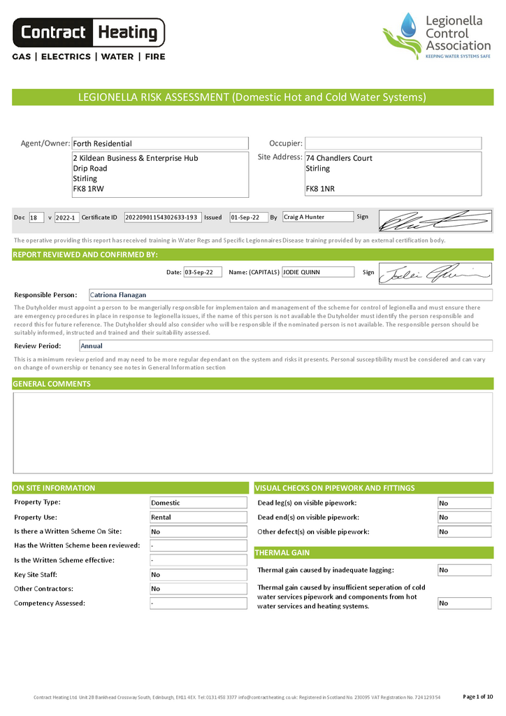 EPC Certificate