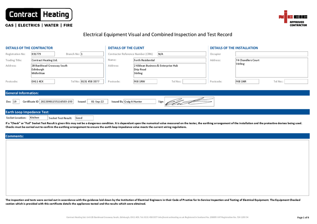 EPC Certificate
