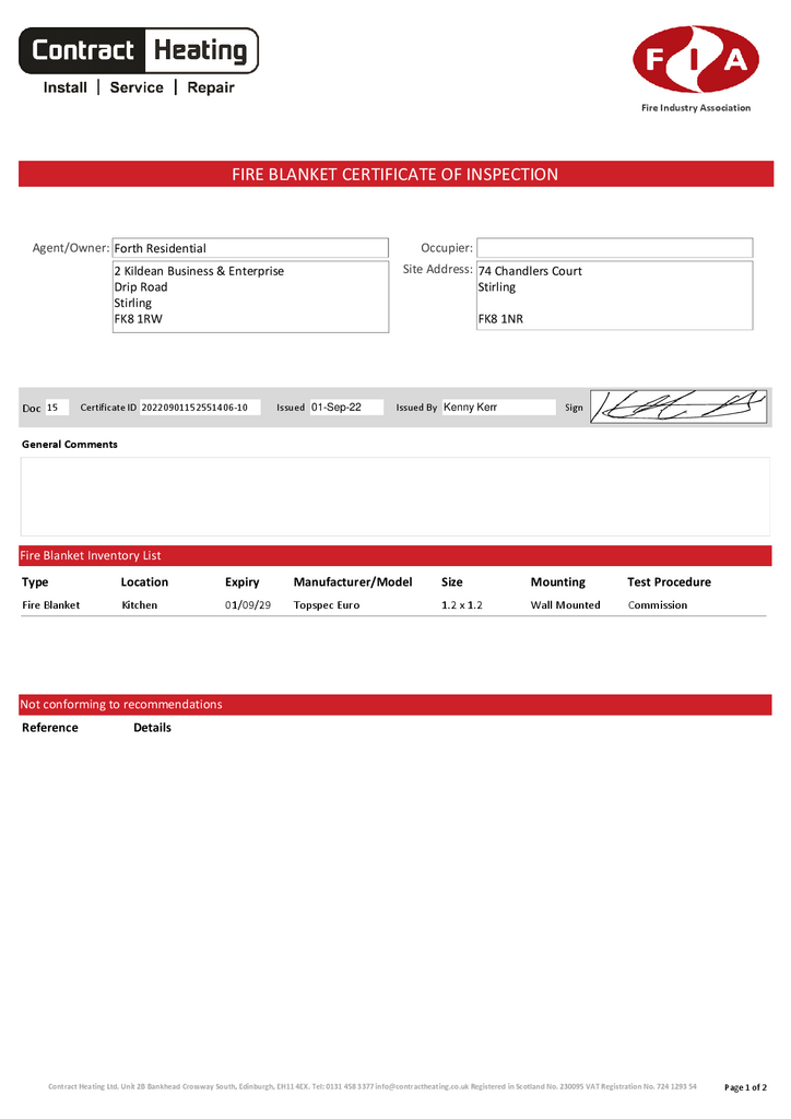 EPC Certificate