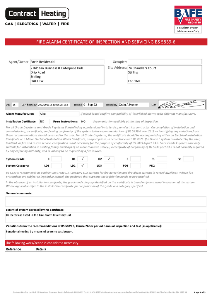 EPC Certificate