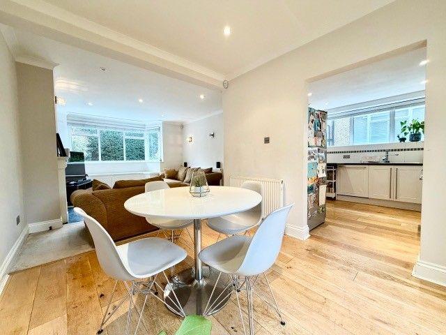 Open-plan living area, open plan living