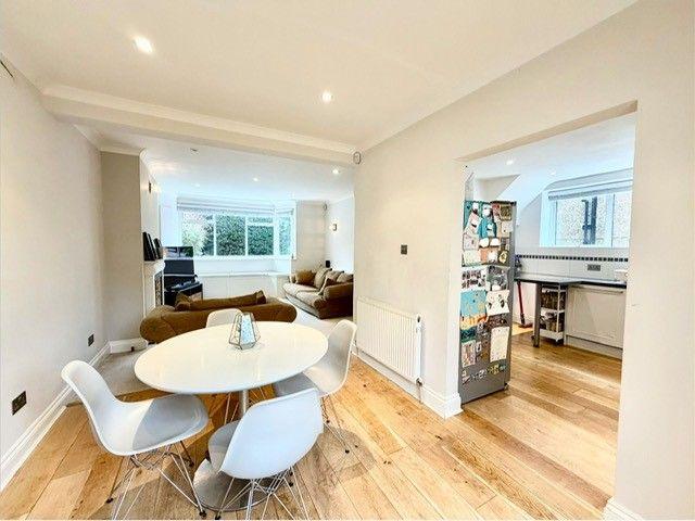 Open-plan living area, open plan living