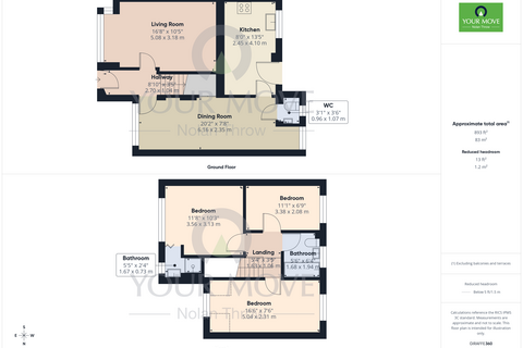 3 bedroom semi-detached house to rent, Meltham Close, Northampton NN3