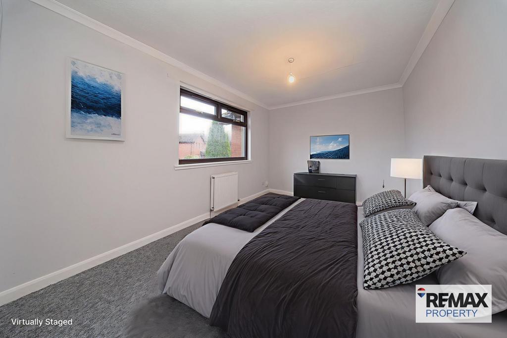 Virtually Staged Bedroom