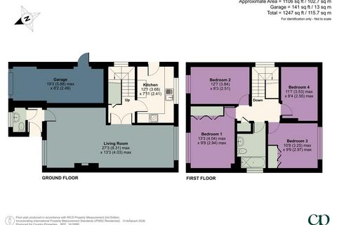 undefined, Alexander Close, Clifton, Shefford, SG17