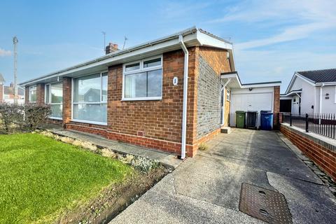 2 bedroom semi-detached bungalow for sale, Glamis Court, Ridgeway, South Shields, Tyne and Wear, NE34 8AN