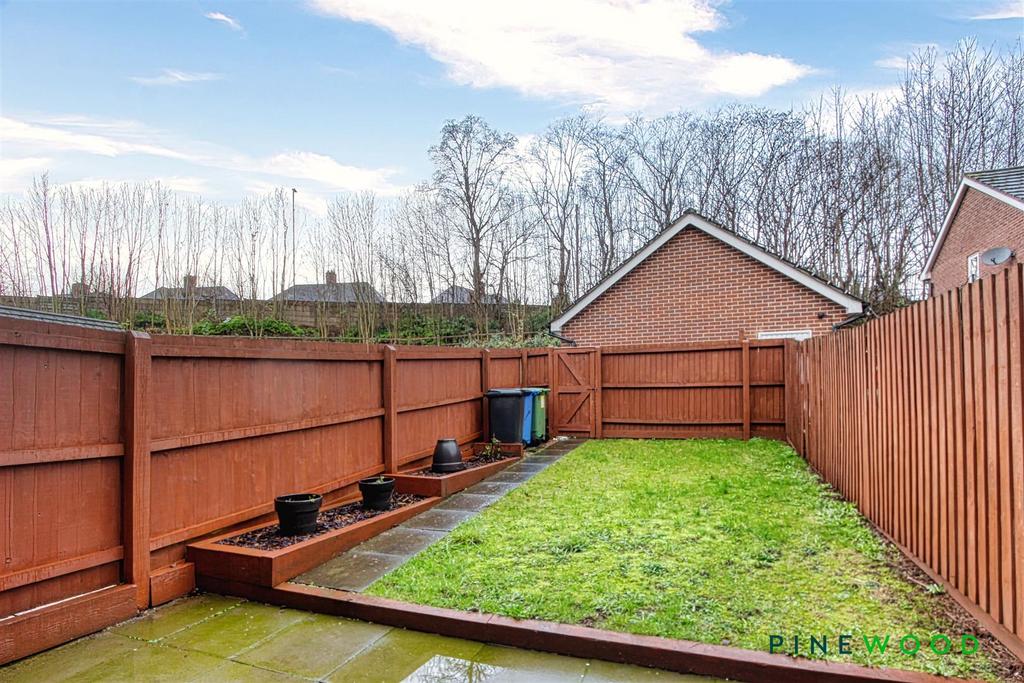 Rear garden
