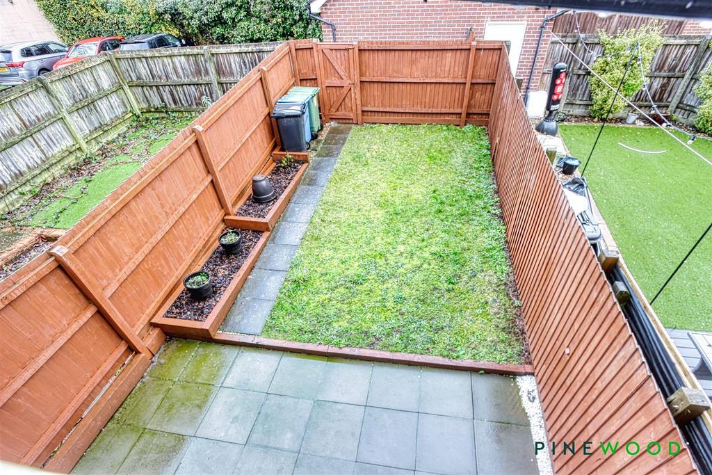 Rear garden
