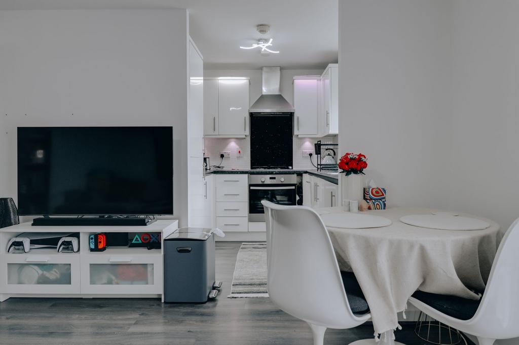 Open-plan living area
