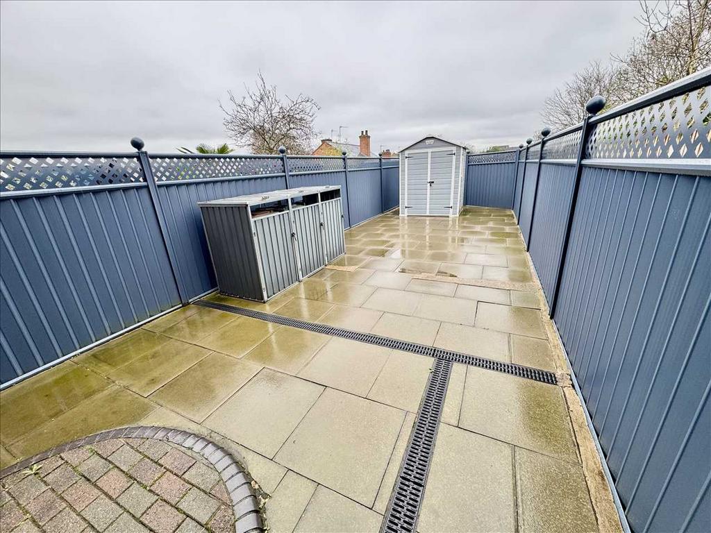 Rear garden
