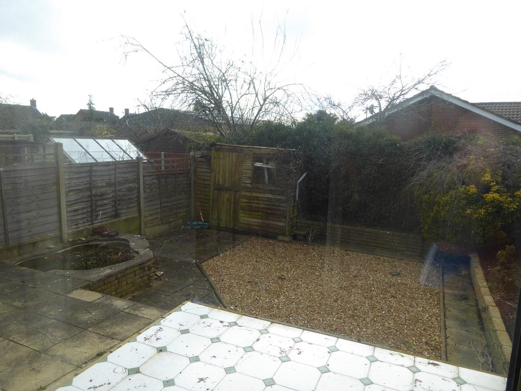 Rear garden