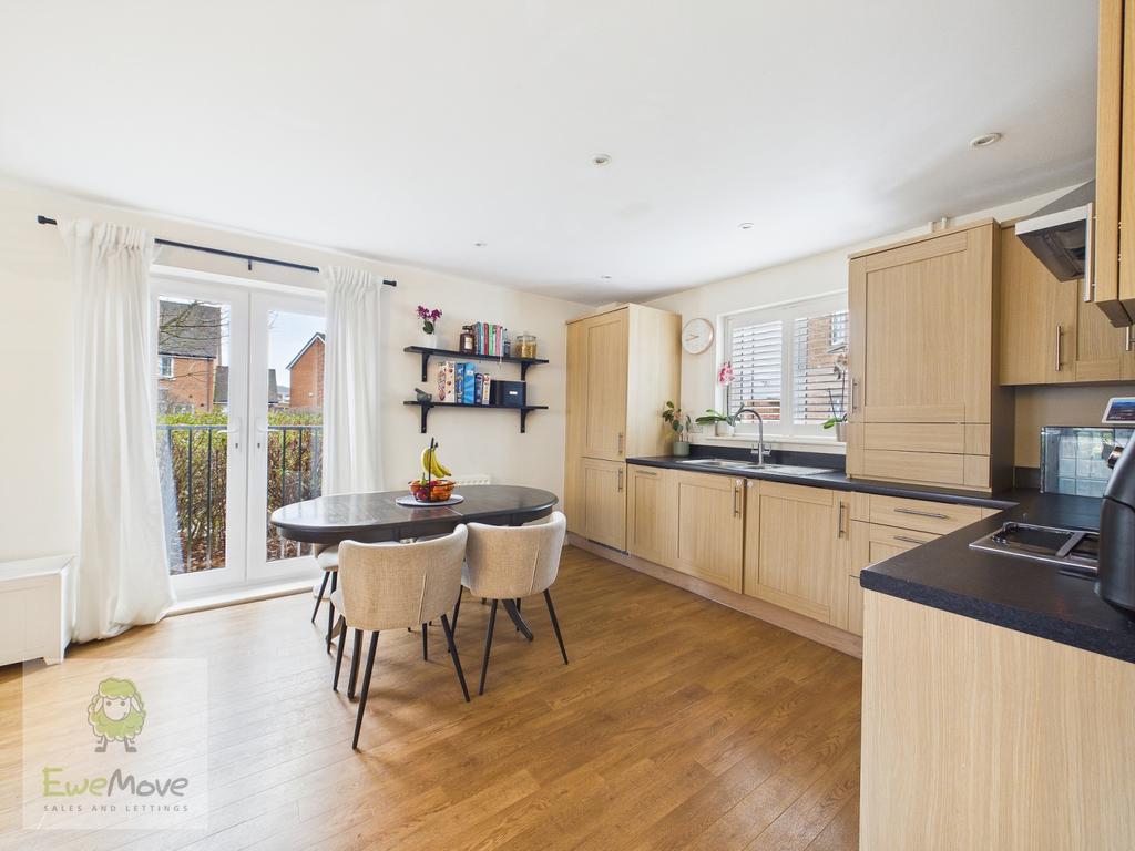 Living dining and kitchen area