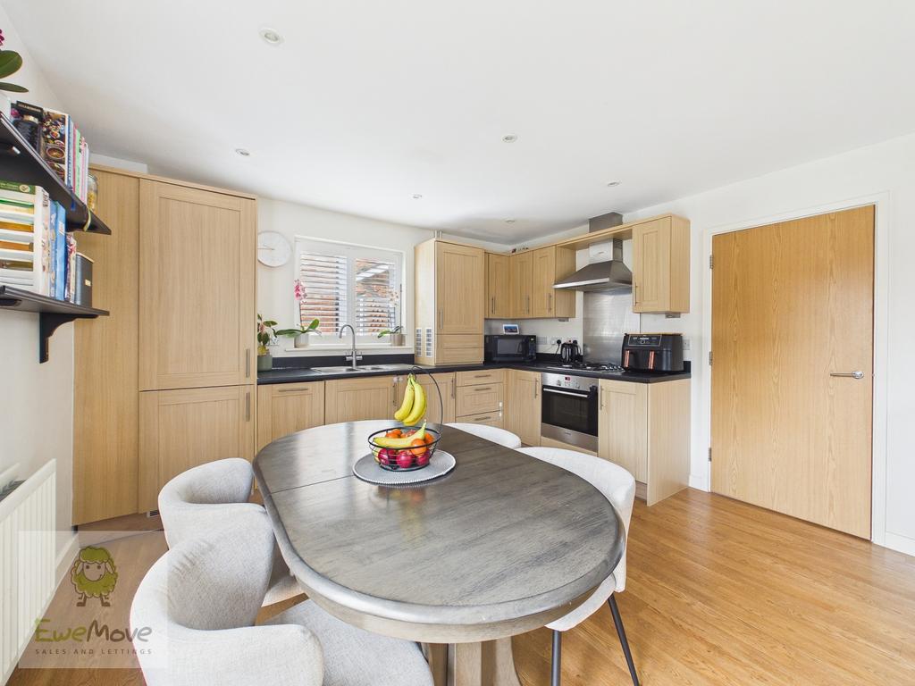 Living dining and kitchen area