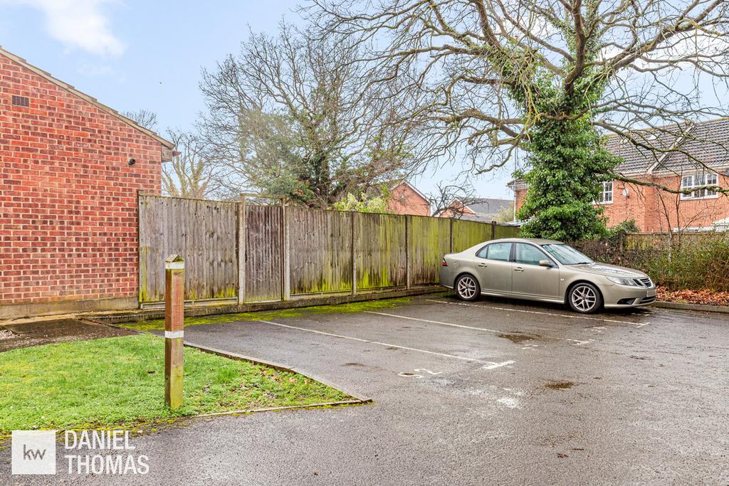 Driveway view, off-street parking