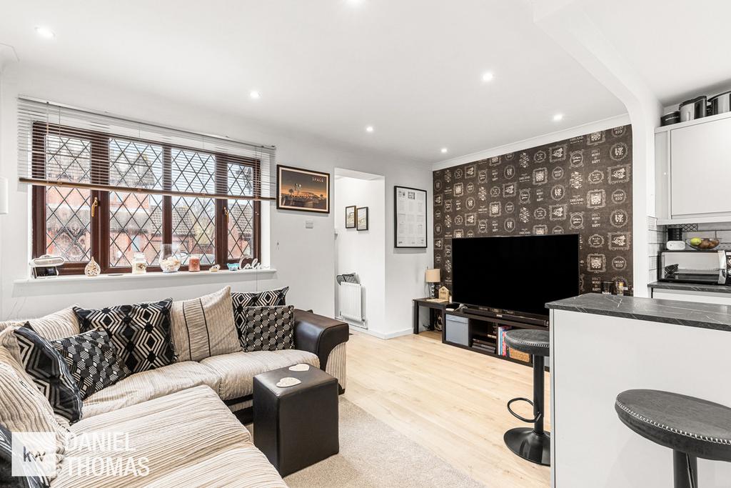 Open-plan living area