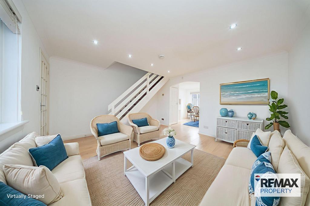 Virtually Staged Lounge