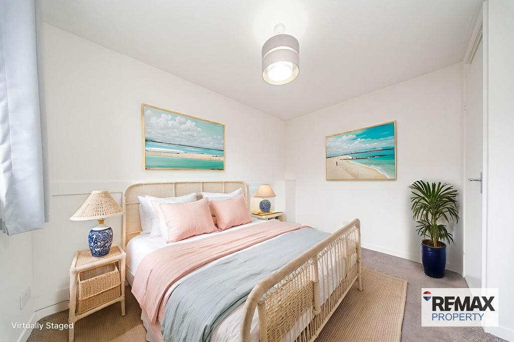 Virtually Staged Bedroom Two