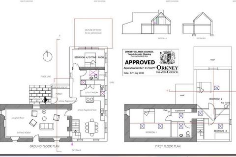 Plot for sale, Greenwall, North Ronaldsay, Orkney, KW17 2BE