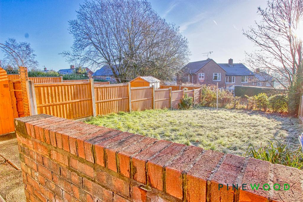 Rear garden