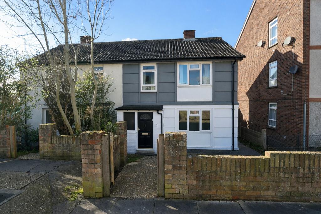 Semi-detached house exterior
