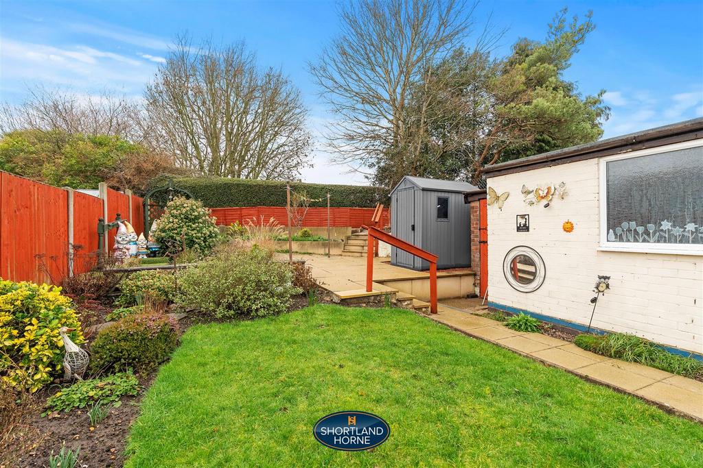 Rear garden