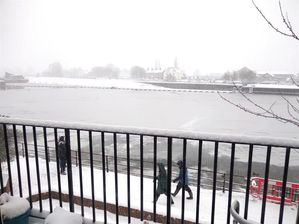 Winter Balcony View