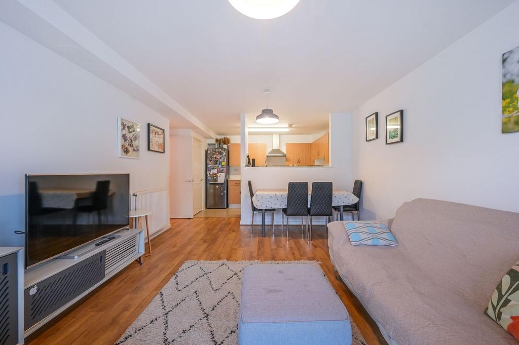 Open-plan living area, open plan living