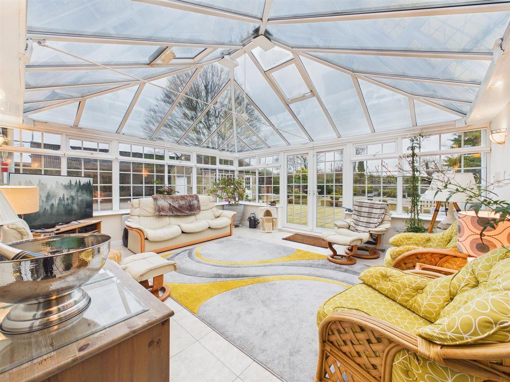 Upvc conservatory: