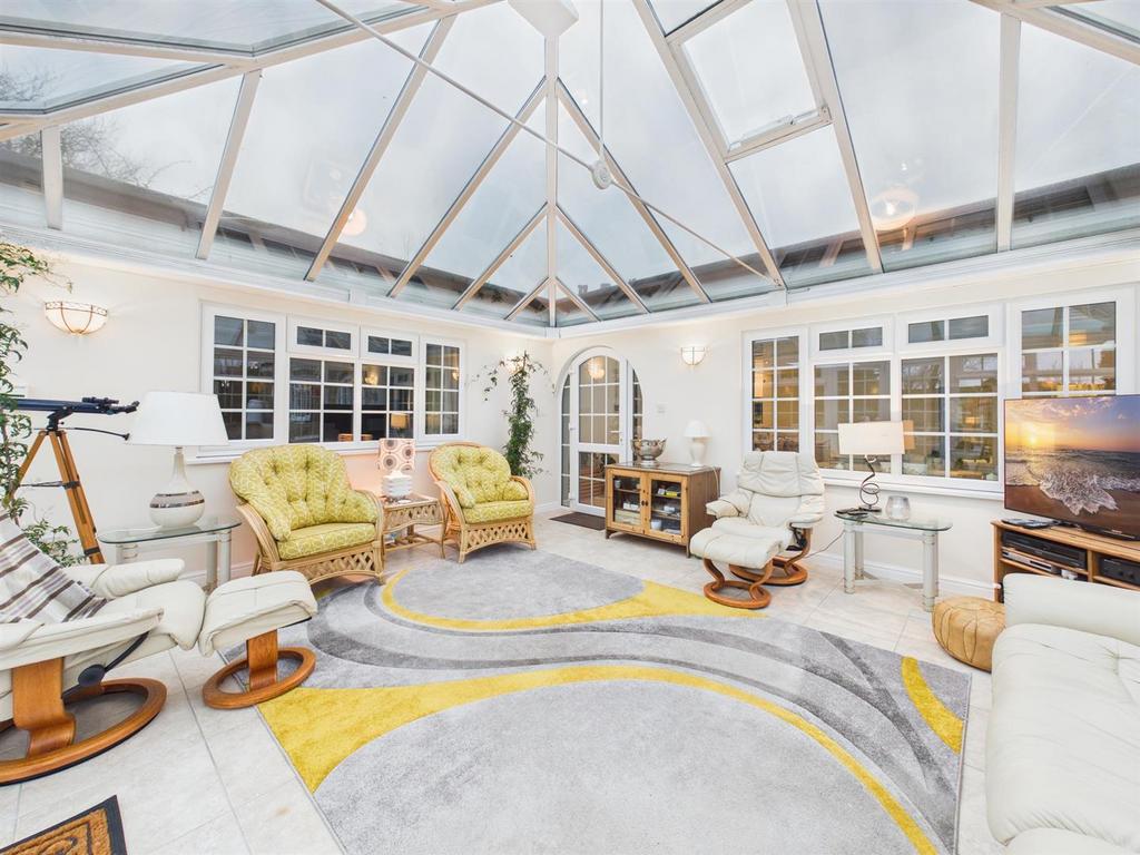 Upvc conservatory: