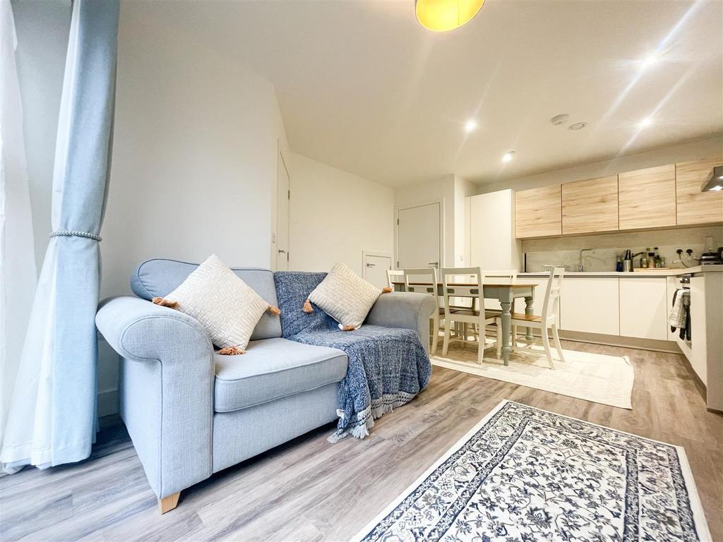 Open plan living space
