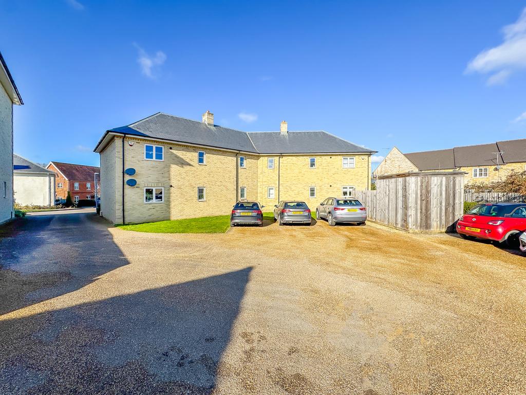 Car park at rear