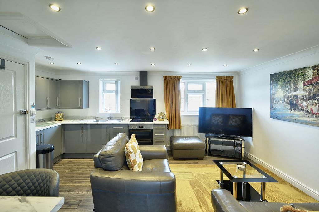 Living room kitchen