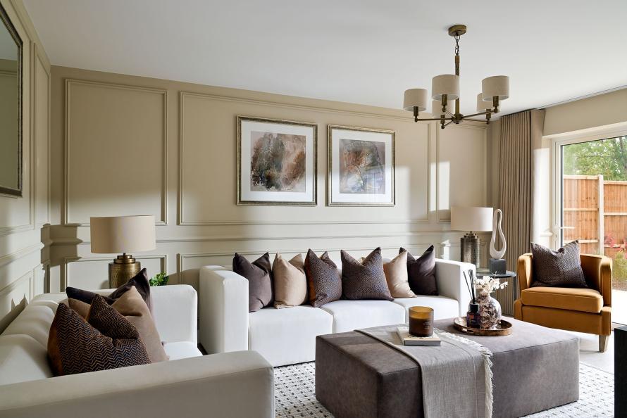 Hartley Acres, The Goddard, living room