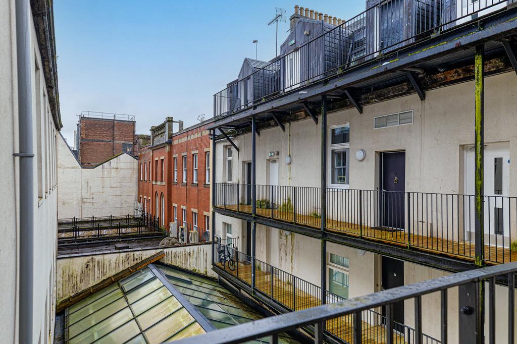 Walkway To Flat