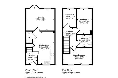 undefined, Luke Terrace, Wheatley Hill, Durham, Durham, DH6 3RX