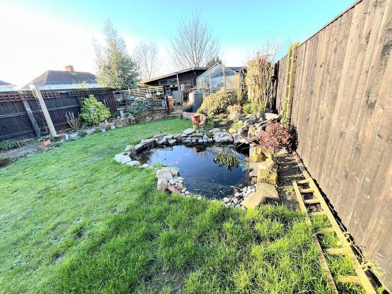 Rear garden