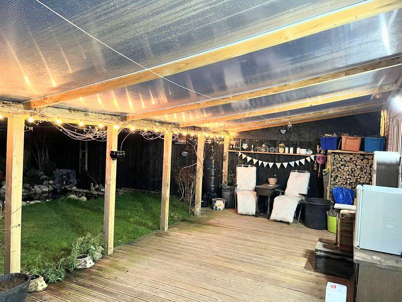 Decked area