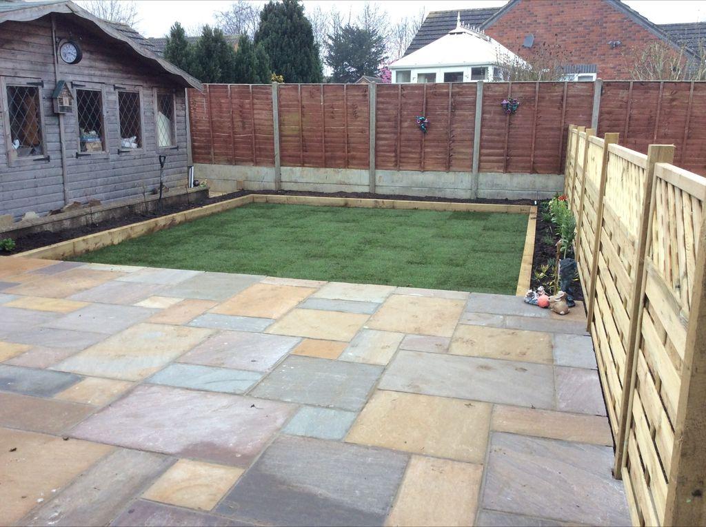 Rear garden =taken