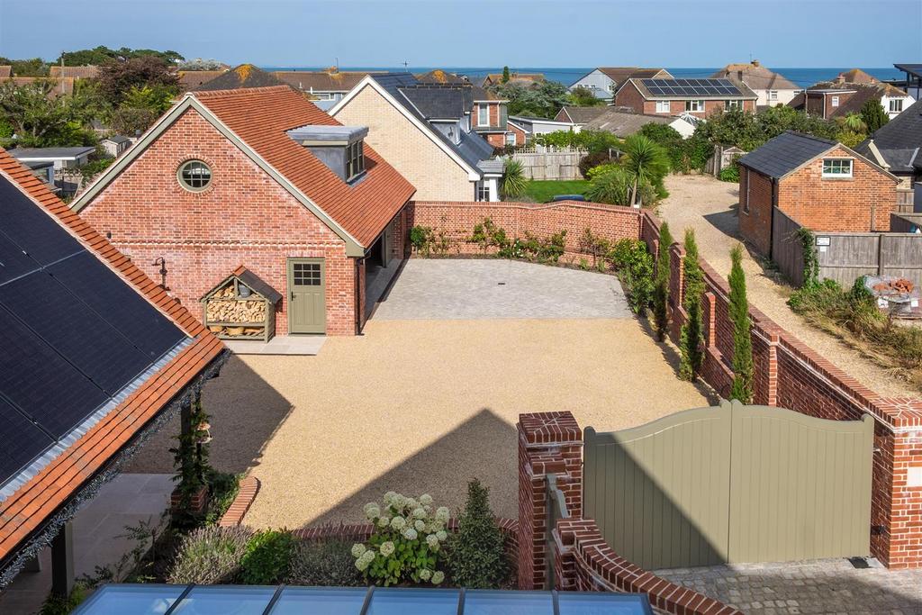 Enclosed Driveway and Sea View