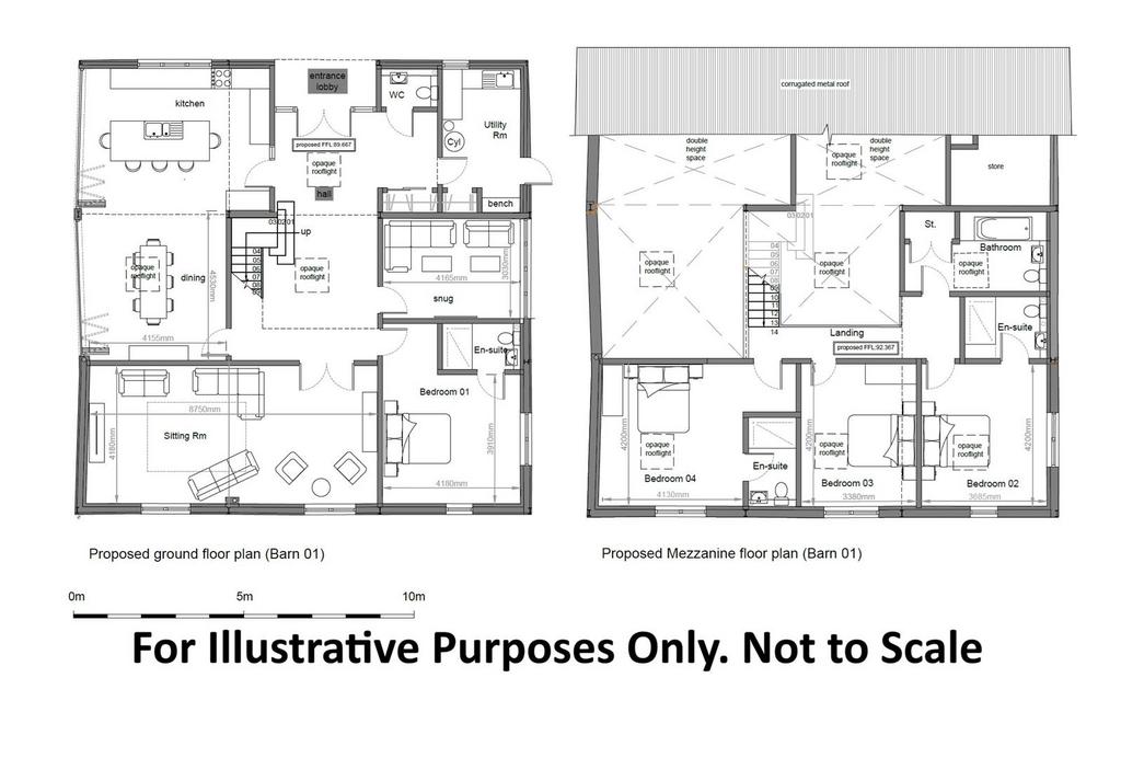 Proposed Floor plans