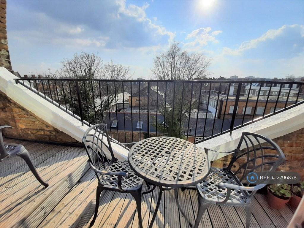 Private Terrace Overlooking Gardenss
