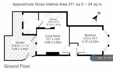 1 bedroom flat to rent, Birchanger Road, London, SE25