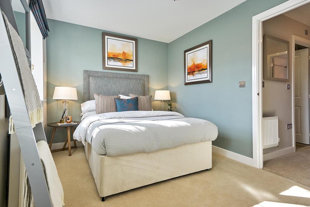 Bedroom two is stylish and comfortable, ideal...
