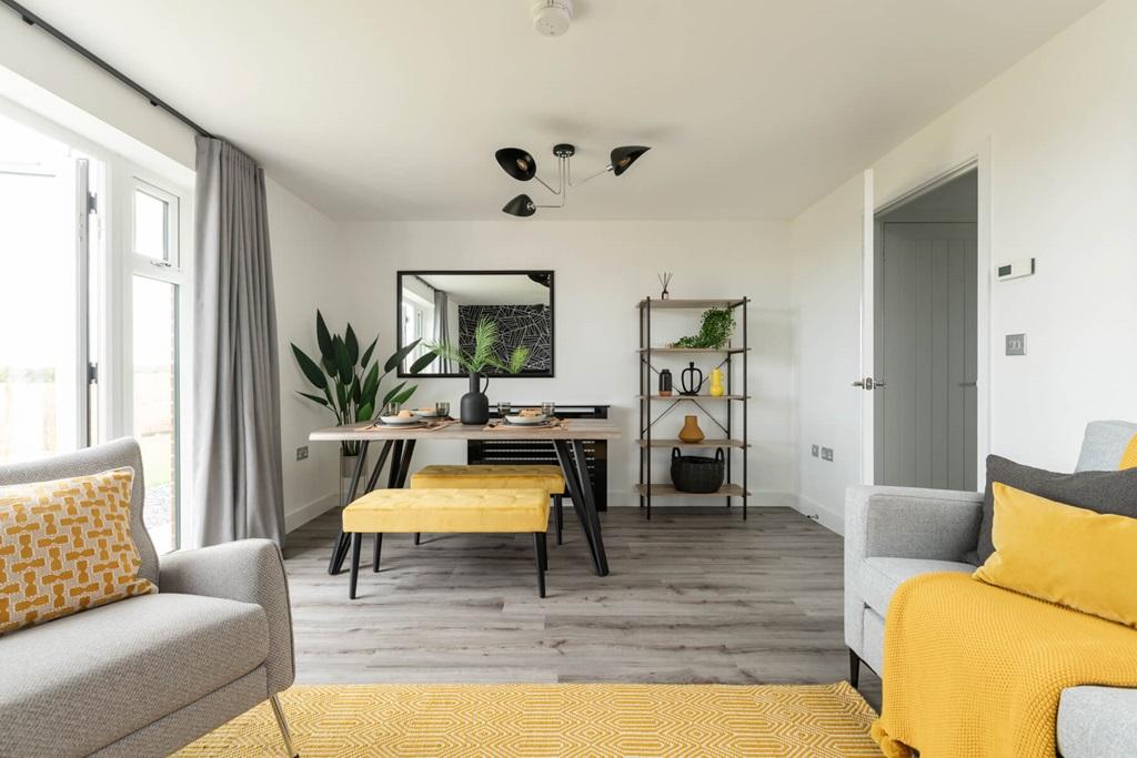 A balanced, comforting room at the heart of...