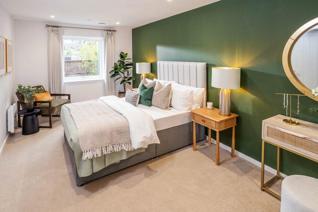 Typical master bedroom (2 bedroom apartment)