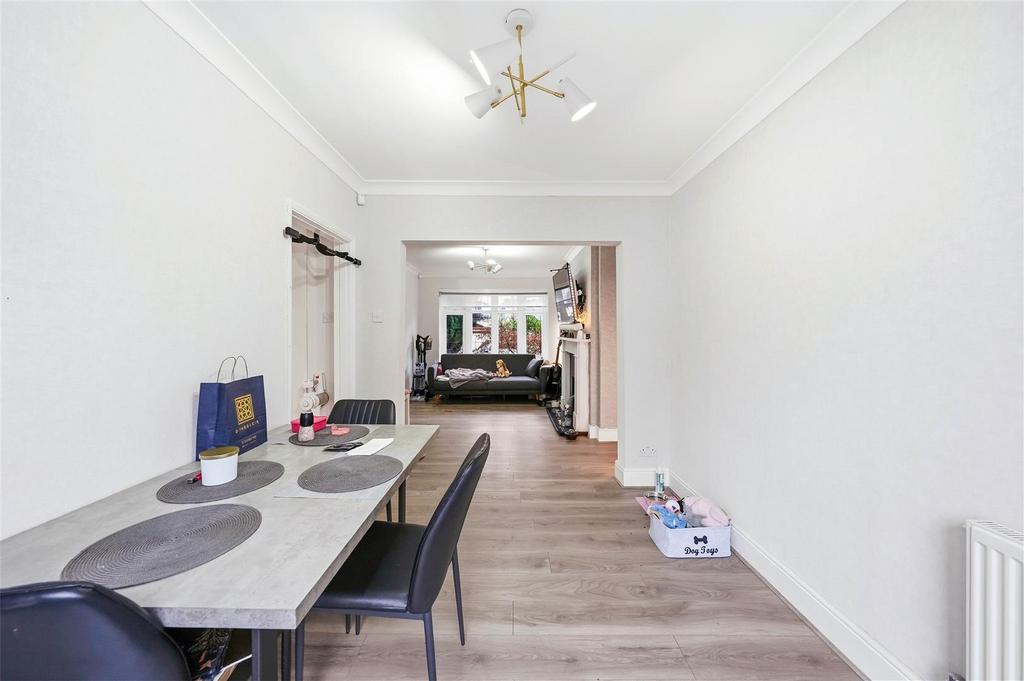 Open-plan living area, open plan living