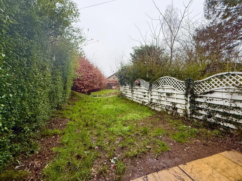 Rear garden