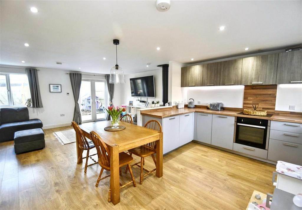 Open plan kitchen