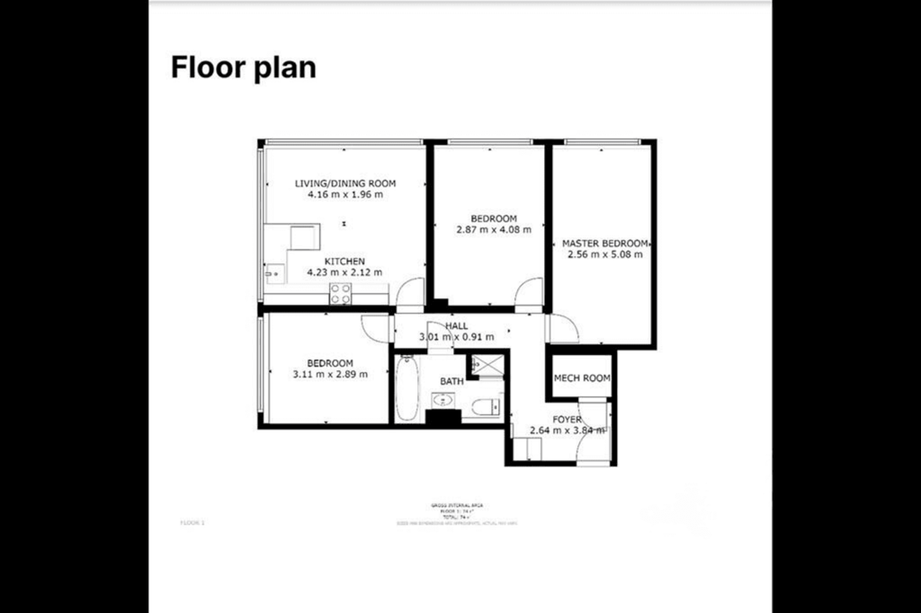 Bedroom one
