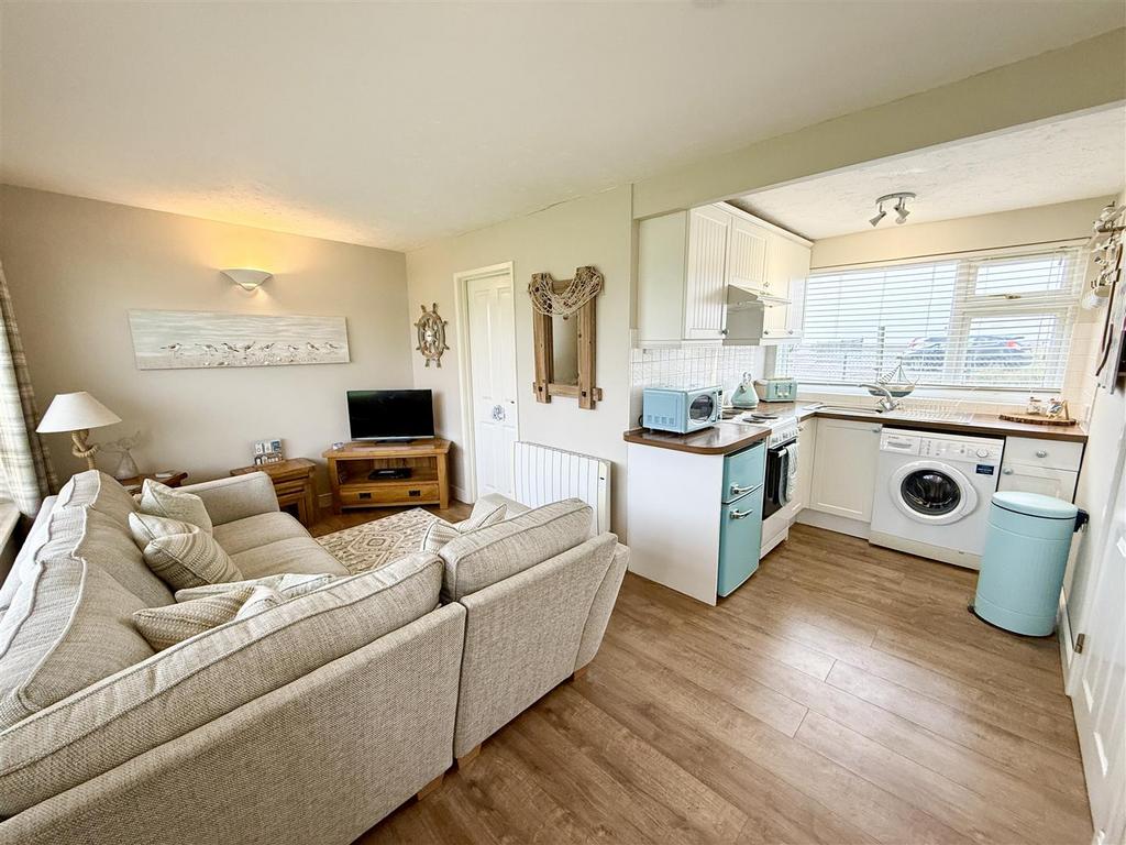 Open plan living area